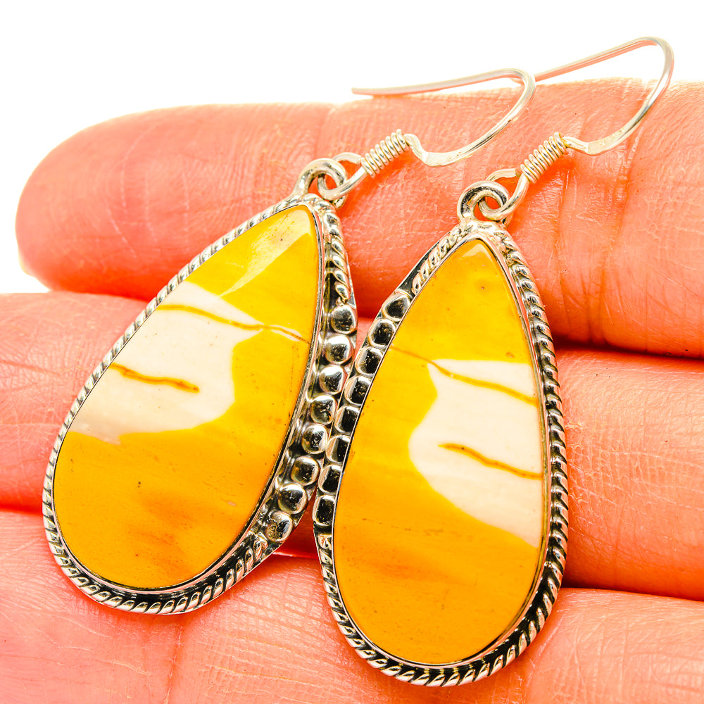 Mookaite Earrings handcrafted by Ana Silver Co - EARR429080