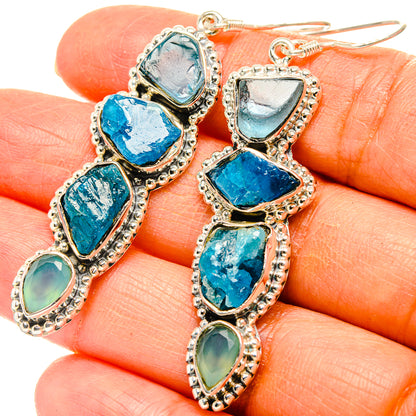 Apatite Earrings handcrafted by Ana Silver Co - EARR429091