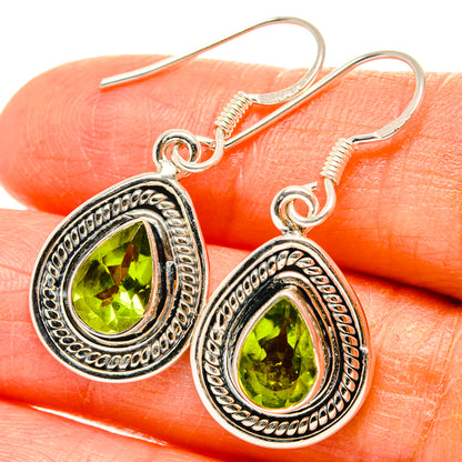 Peridot Earrings handcrafted by Ana Silver Co - EARR429109