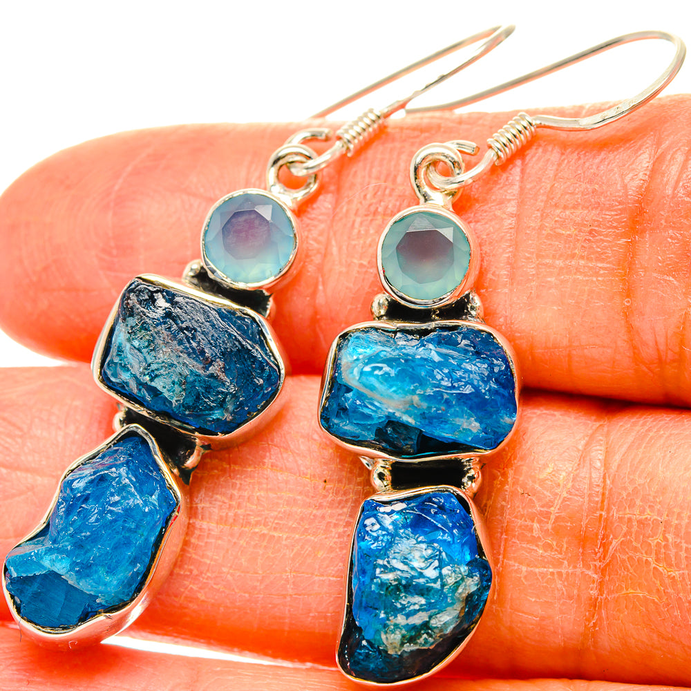Apatite Earrings handcrafted by Ana Silver Co - EARR429113