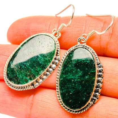 Green Aventurine Earrings handcrafted by Ana Silver Co - EARR429130