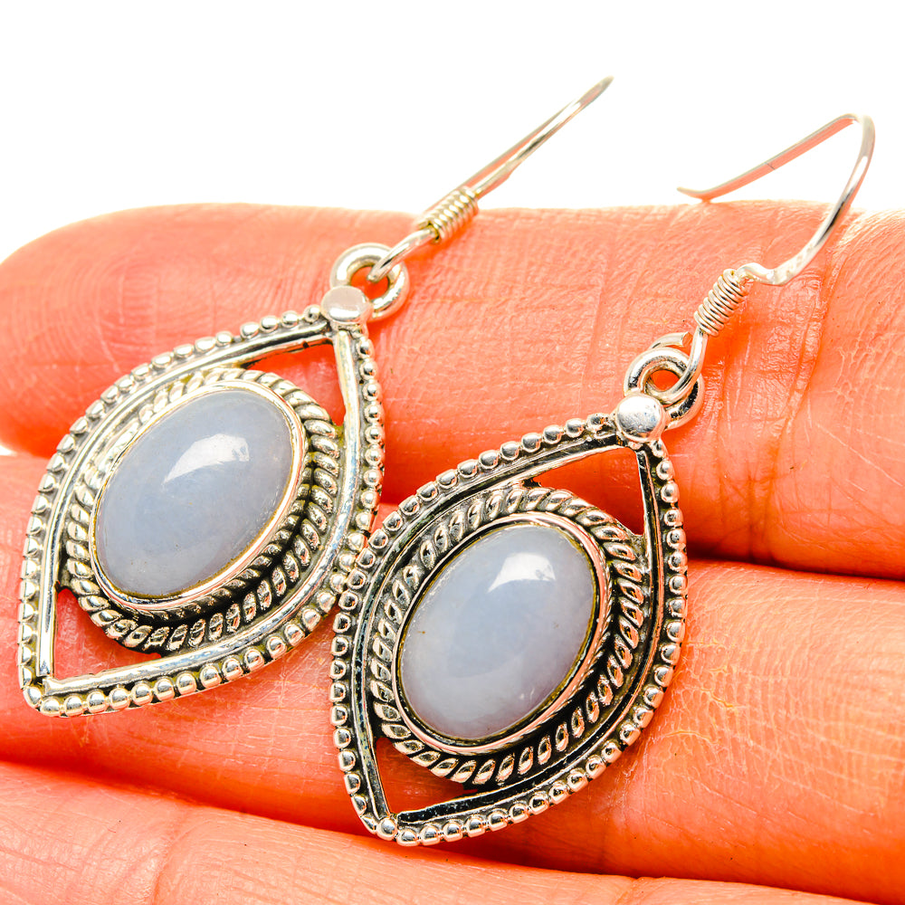 Aquamarine Earrings handcrafted by Ana Silver Co - EARR429141