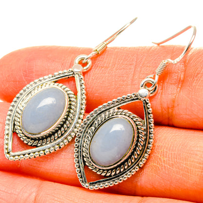 Aquamarine Earrings handcrafted by Ana Silver Co - EARR429141