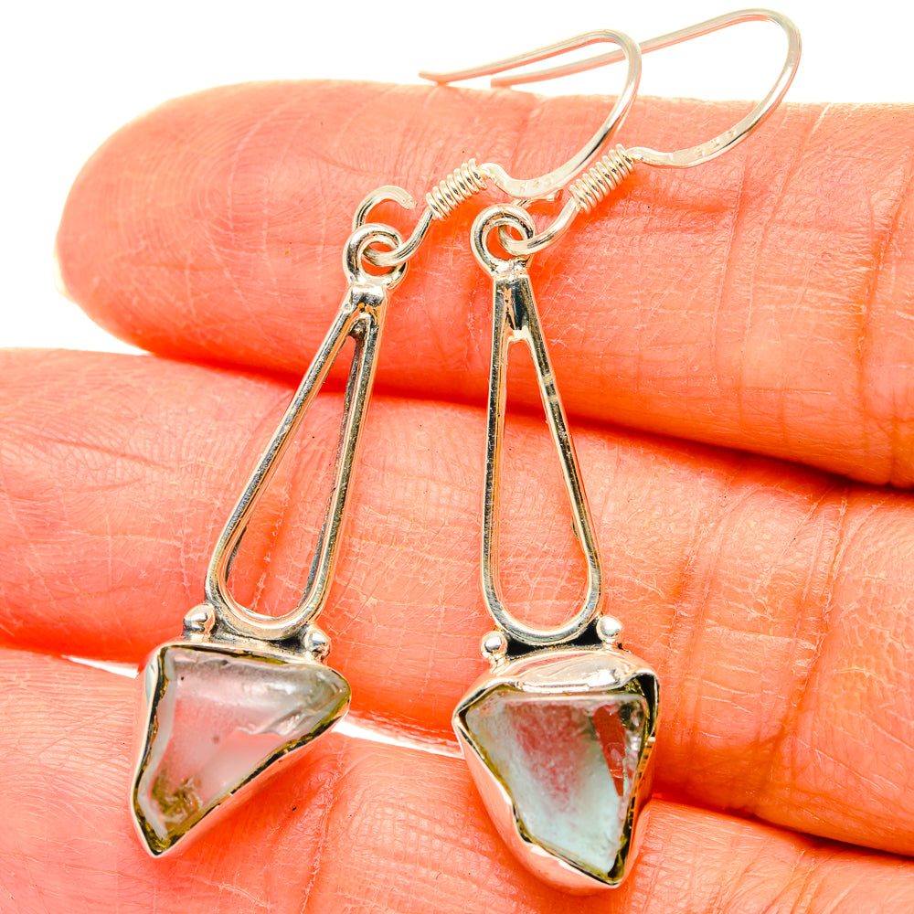 Aquamarine Earrings handcrafted by Ana Silver Co - EARR429212
