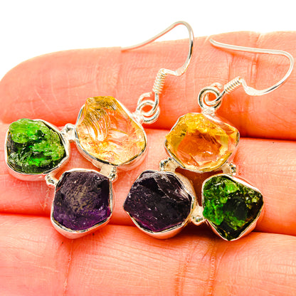 Citrine Earrings handcrafted by Ana Silver Co - EARR429221