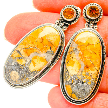 Brecciated Mookaite Earrings handcrafted by Ana Silver Co - EARR429235