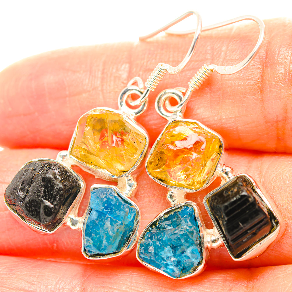 Citrine Earrings handcrafted by Ana Silver Co - EARR429252