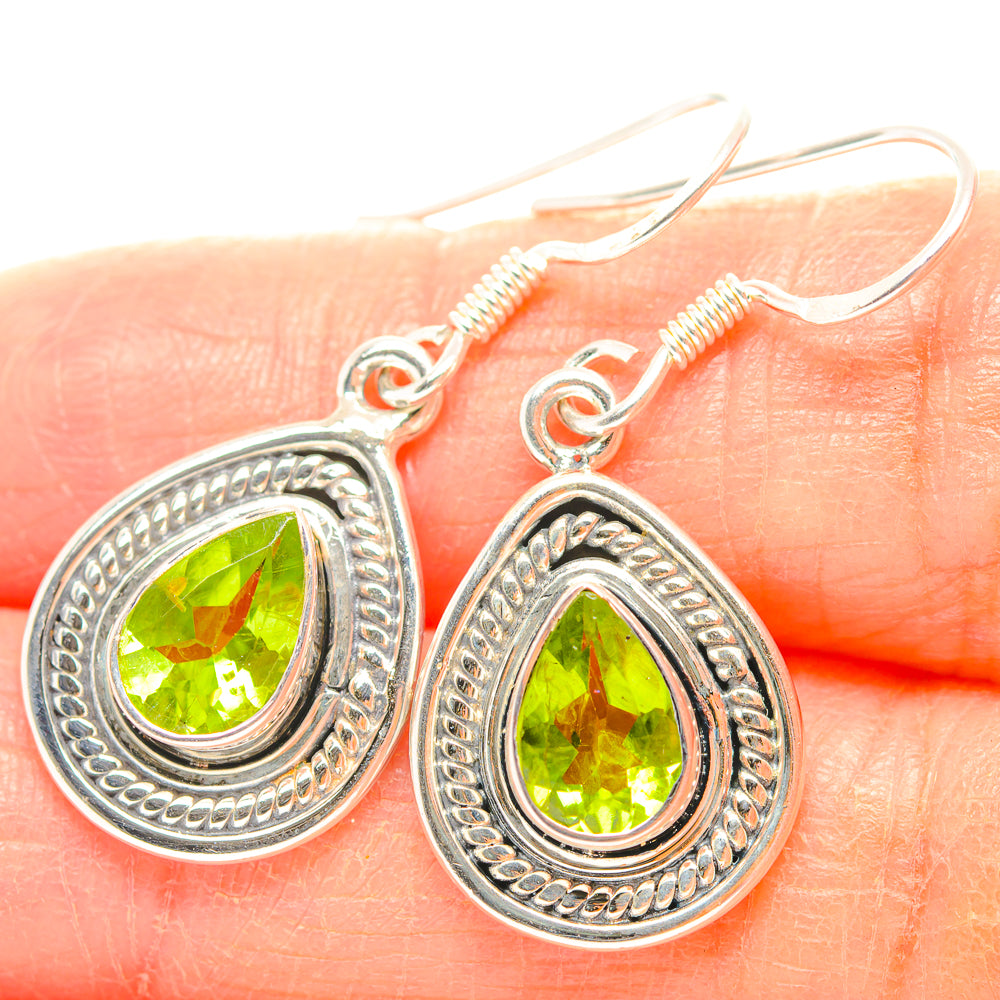 Peridot Earrings handcrafted by Ana Silver Co - EARR429259