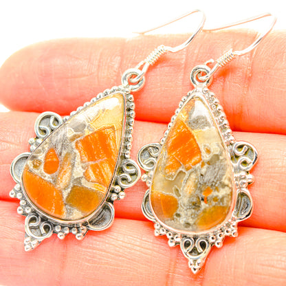 Brecciated Mookaite Earrings handcrafted by Ana Silver Co - EARR429273