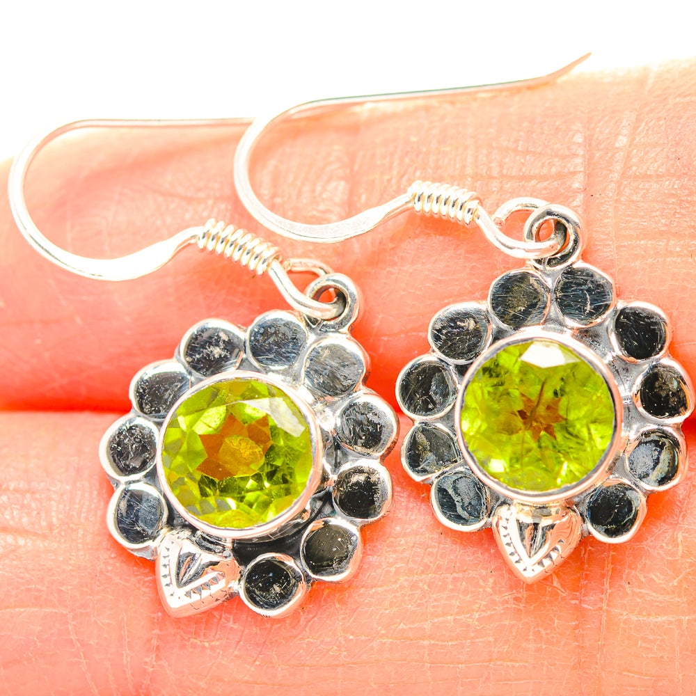 Peridot Earrings handcrafted by Ana Silver Co - EARR429281