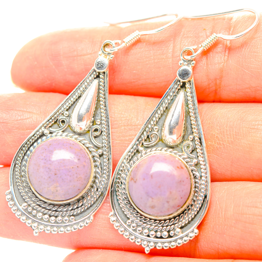 Phosphosiderite Earrings handcrafted by Ana Silver Co - EARR429285