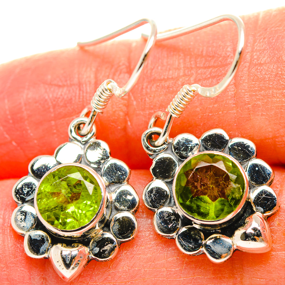 Peridot Earrings handcrafted by Ana Silver Co - EARR429296
