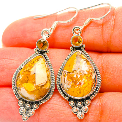 Brecciated Mookaite Earrings handcrafted by Ana Silver Co - EARR429317