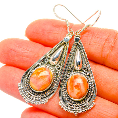 Ocean Jasper Earrings handcrafted by Ana Silver Co - EARR429328