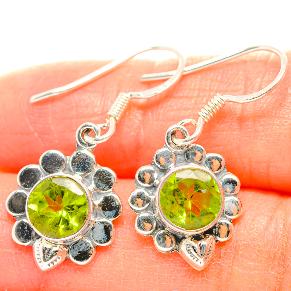 Peridot Earrings handcrafted by Ana Silver Co - EARR429349