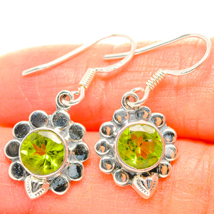 Peridot Earrings handcrafted by Ana Silver Co - EARR429349