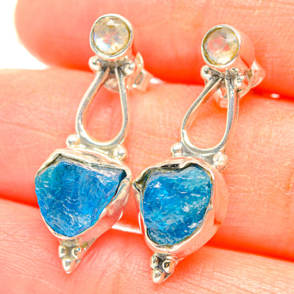 Apatite Earrings handcrafted by Ana Silver Co - EARR429351