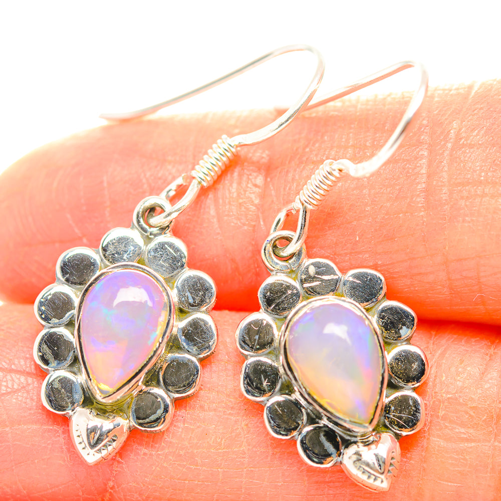 Ethiopian Opal Earrings handcrafted by Ana Silver Co - EARR429352
