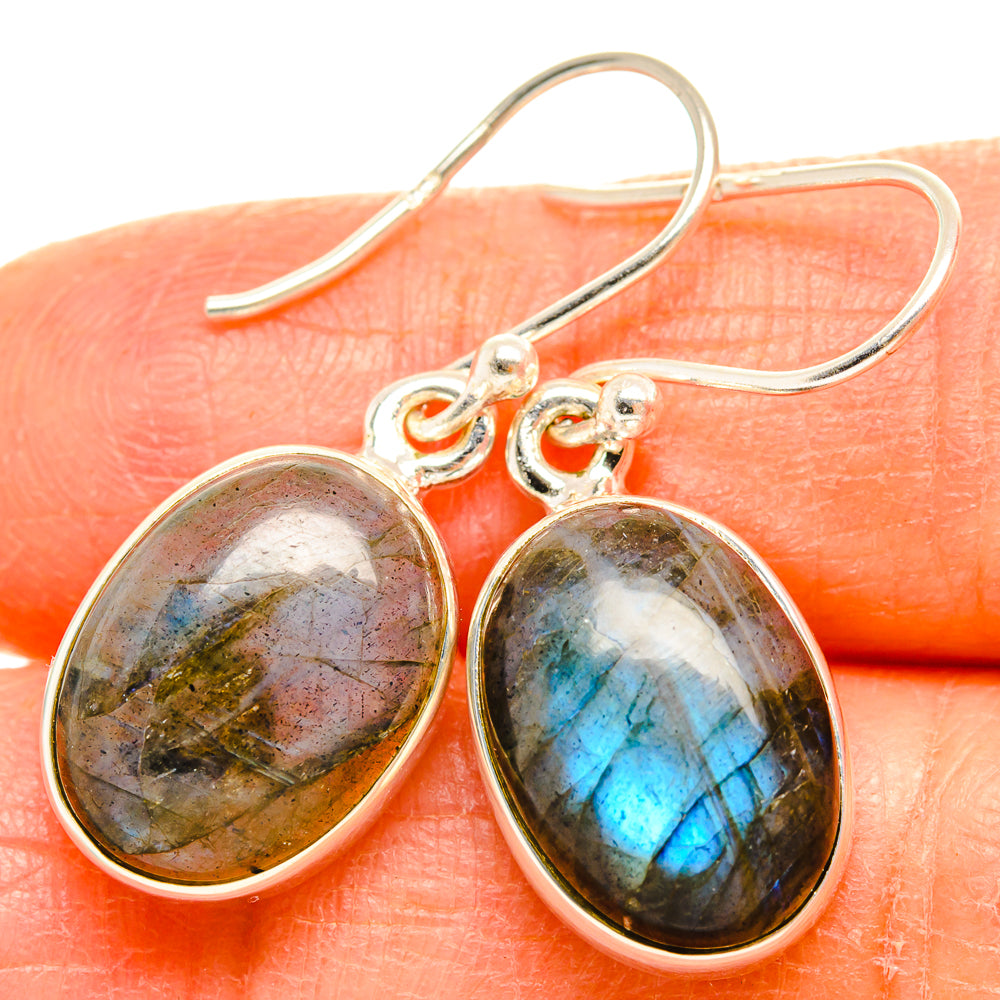 Labradorite Earrings handcrafted by Ana Silver Co - EARR429379