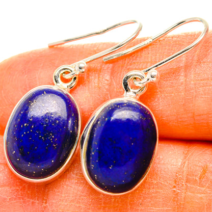 Lapis Lazuli Earrings handcrafted by Ana Silver Co - EARR429446