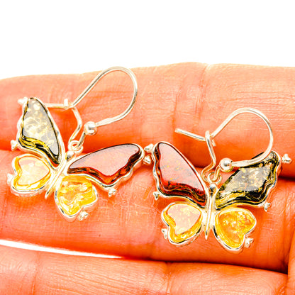 Baltic Amber Earrings handcrafted by Ana Silver Co - EARR429604