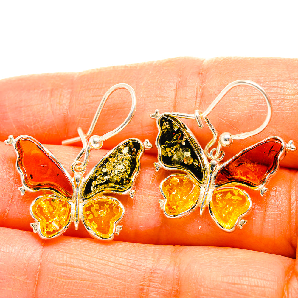 Baltic Amber Earrings handcrafted by Ana Silver Co - EARR429605