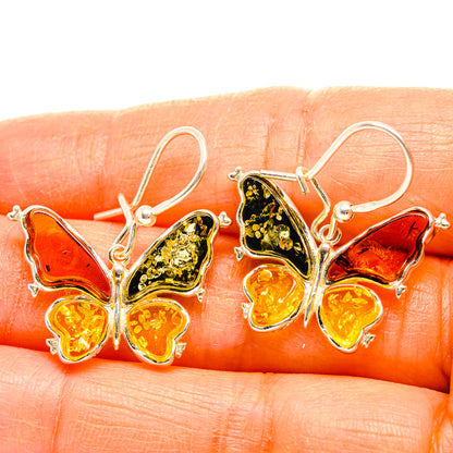 Baltic Amber Earrings handcrafted by Ana Silver Co - EARR429605