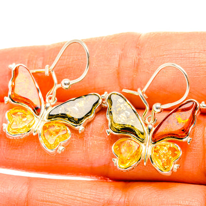 Baltic Amber Earrings handcrafted by Ana Silver Co - EARR429606