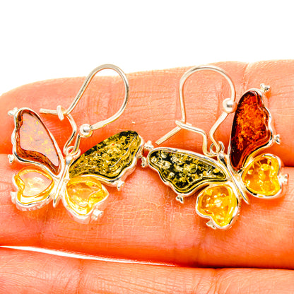 Baltic Amber Earrings handcrafted by Ana Silver Co - EARR429609