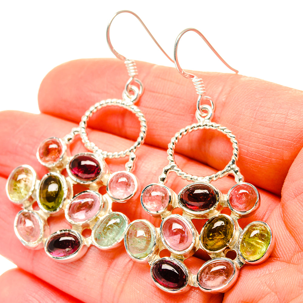 Tourmaline Earrings handcrafted by Ana Silver Co - EARR429873