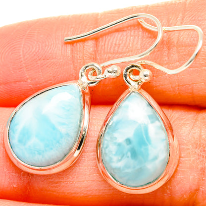 Larimar Earrings handcrafted by Ana Silver Co - EARR429900