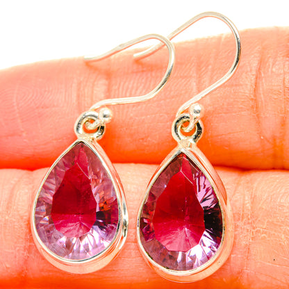 Color Change Alexandrite (Lab.) Earrings handcrafted by Ana Silver Co - EARR429903