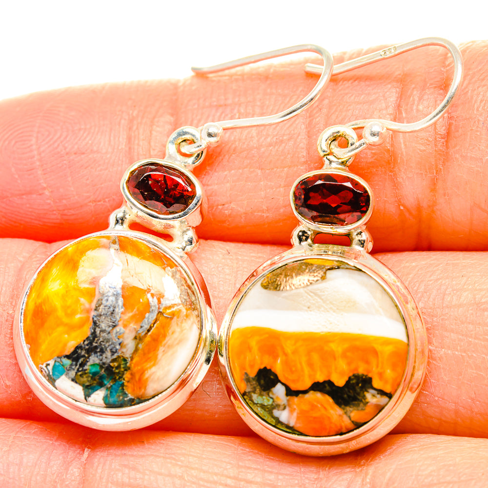 Brecciated Mookaite Earrings handcrafted by Ana Silver Co - EARR429915