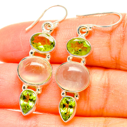 Prehnite Earrings handcrafted by Ana Silver Co - EARR429939