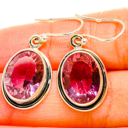Color Change Alexandrite (Lab.) Earrings handcrafted by Ana Silver Co - EARR429944