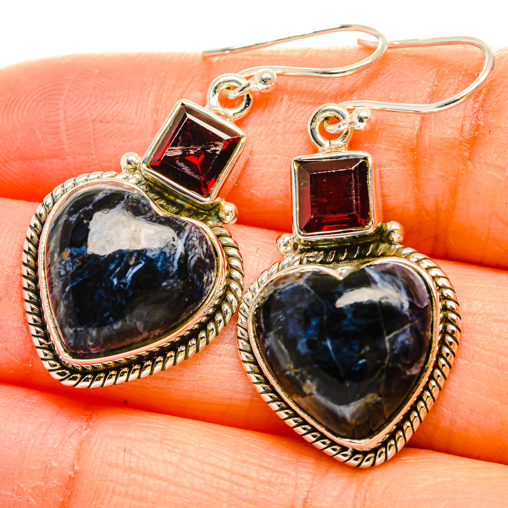 Pietersite Earrings handcrafted by Ana Silver Co - EARR429962