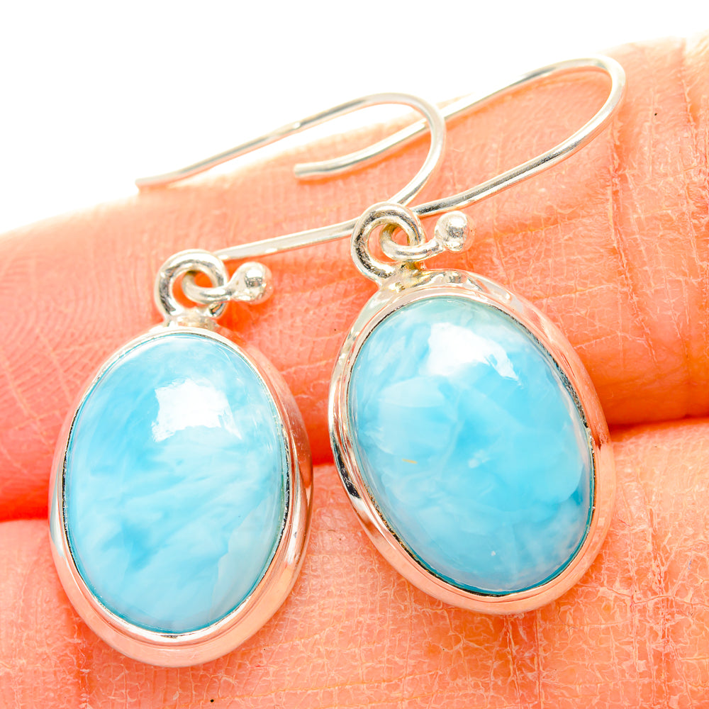 Larimar Earrings handcrafted by Ana Silver Co - EARR430000