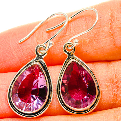 Color Change Alexandrite  (Lab.) Earrings handcrafted by Ana Silver Co - EARR430002