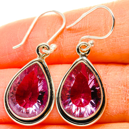 Color Change Alexandrite  (Lab.) Earrings handcrafted by Ana Silver Co - EARR430007