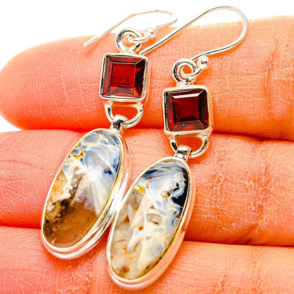 Pietersite Earrings handcrafted by Ana Silver Co - EARR430010