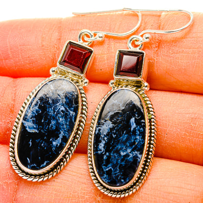 Pietersite Earrings handcrafted by Ana Silver Co - EARR430013