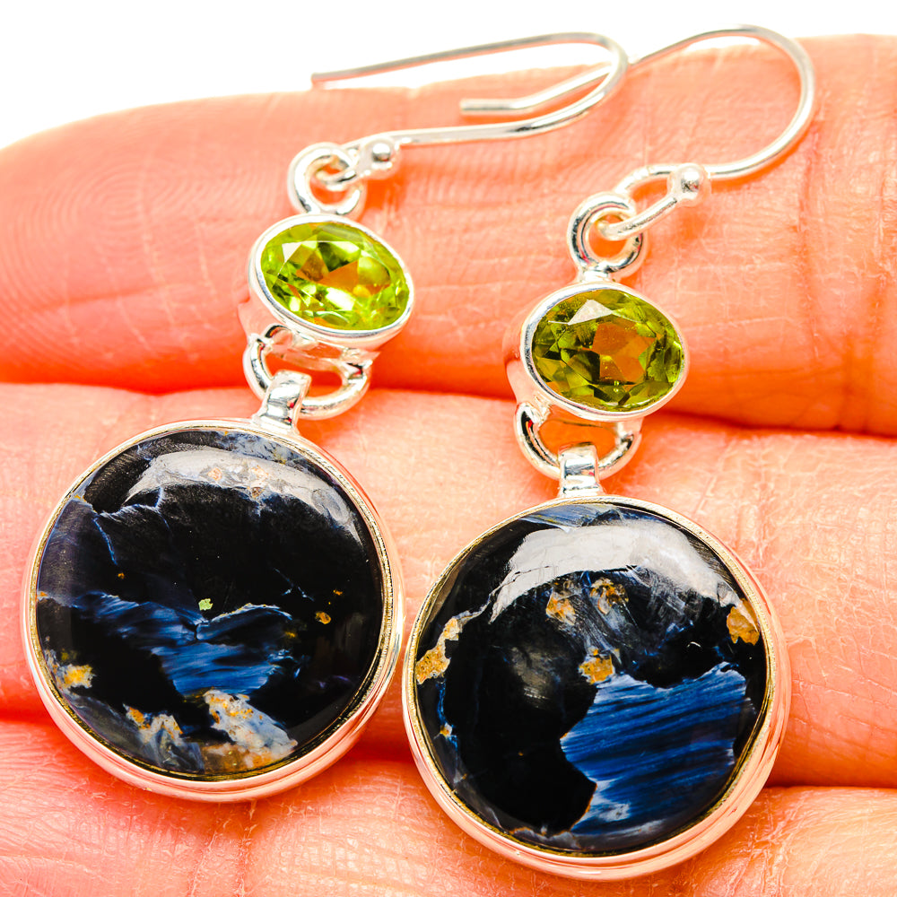 Pietersite Earrings handcrafted by Ana Silver Co - EARR430039