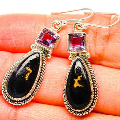 Pietersite Earrings handcrafted by Ana Silver Co - EARR430042