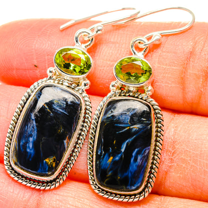 Pietersite Earrings handcrafted by Ana Silver Co - EARR430049