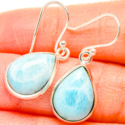 Larimar Earrings handcrafted by Ana Silver Co - EARR430074