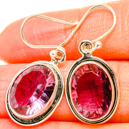 Color Change Alexandrite Earrings handcrafted by Ana Silver Co - EARR430095