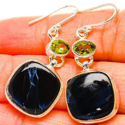Pietersite Earrings handcrafted by Ana Silver Co - EARR430159