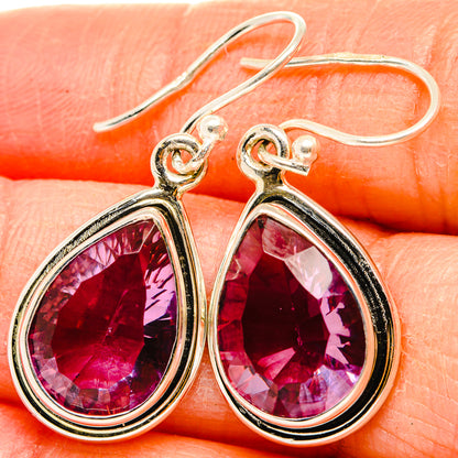 Color Change Alexandrite (Lab.) Earrings handcrafted by Ana Silver Co - EARR430166