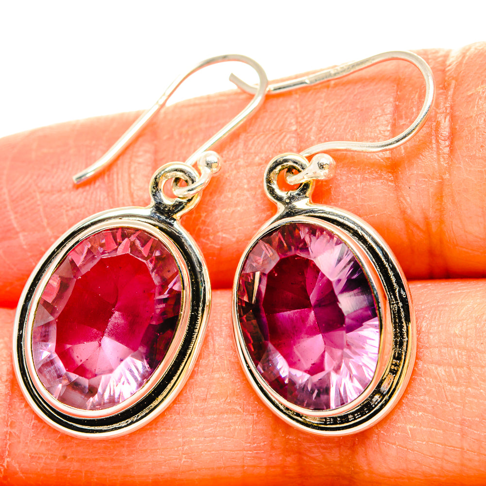 Color Change Alexandrite Earrings handcrafted by Ana Silver Co - EARR430180