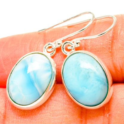 Larimar Earrings handcrafted by Ana Silver Co - EARR430181
